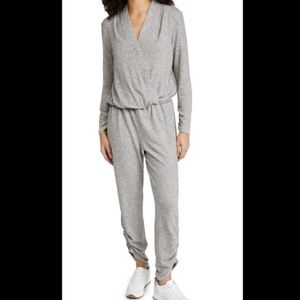 Amanda uprichard Jayden gray knit jumpsuit size xs